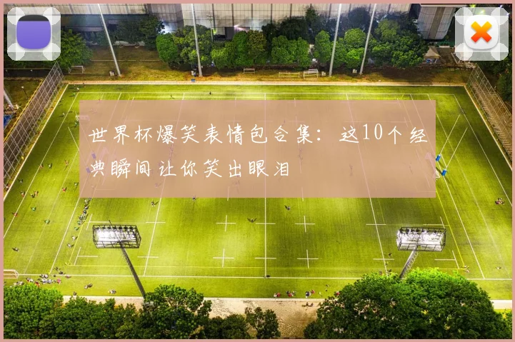 世界杯爆笑表情包合集：这10个经典瞬间让你笑出眼泪